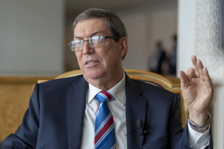 Cuba's Foreign Minister Bruno Rodríguez. Photo: EFE.