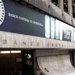 Façade of the Central Bank of Venezuela headquarters in Caracas. File photo.