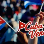 A poster reads "Cuba will win." Photo: social media.