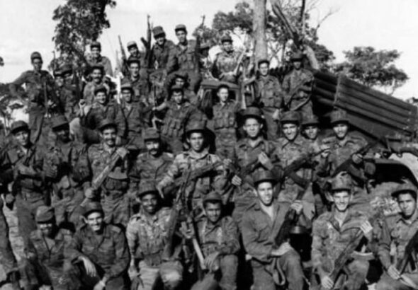 Cuban soldiers in Cuito Cuanavale. Photo: Cuban Diplomatic Missions.