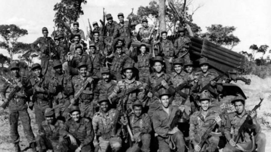 Cuban soldiers in Cuito Cuanavale. Photo: Cuban Diplomatic Missions.