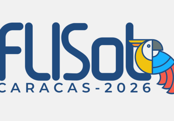 A poster advertising FLISOL Caracas. Photo: flisol.info.