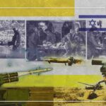 Collage of war scenes between Hezbollah and the Zionist entity in Lebanon. Illustration: PressTV.