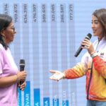 Venezuelan Acting President Delcy Rodríguez and Tourism Minister Daniella Cabello during a briefing on 2026 Holy Week. Photo: Venezuelan Presidential Press.