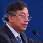 The president of Colombia, Gustavo Petro. Photo: AFP.