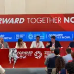 A view of one of the plenary sessions of Global Progressive Mobilization, in Barcelona, Spain, April 17, 2026. Photo: GPM website.