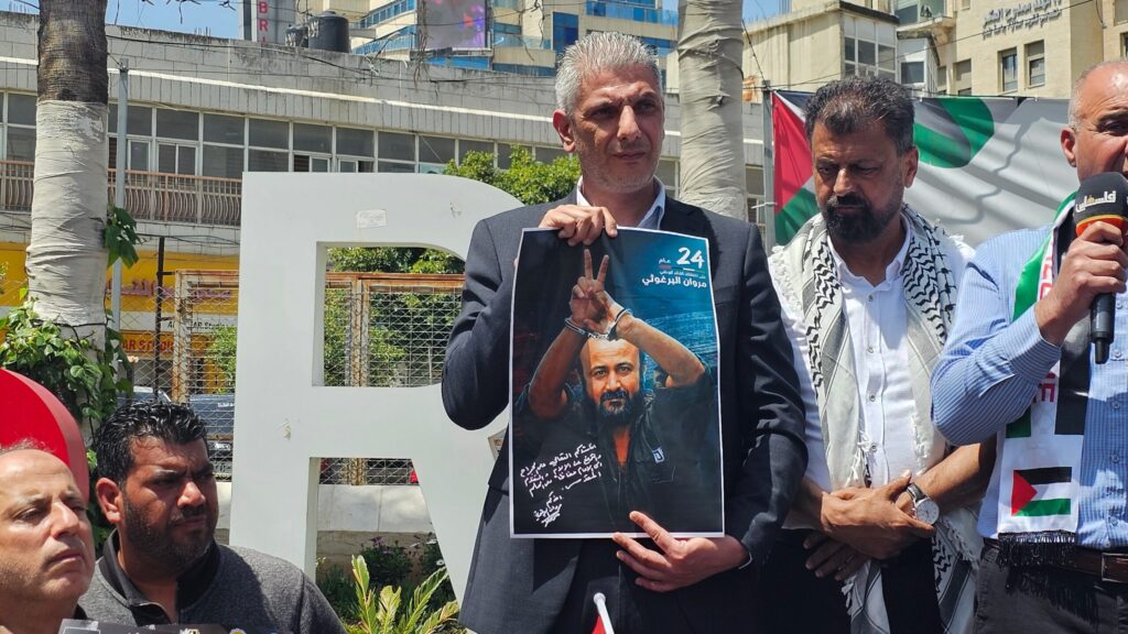 Raed Abu al-Hummus, head of the Palestinian Commission of Detainees and Ex-Detainees Affairs. Photo: Aseel Saleh.