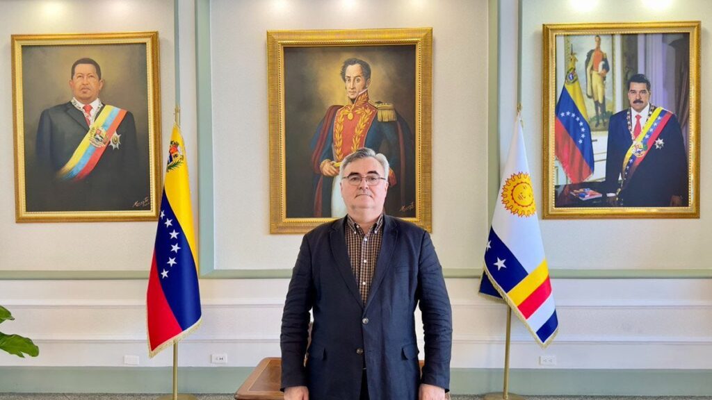 Russian Ambassador to Venezuela Sergey Melik-Bagdasarov. File photo.