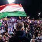 Péter Magyar during a pre-election rally. Photo: Péter Magyar/X.