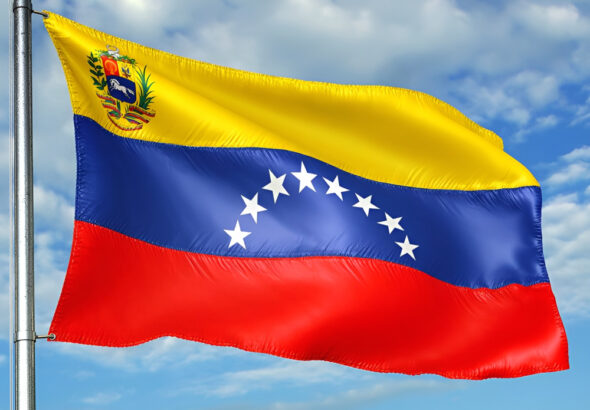 The flag of Venezuela. File photo.