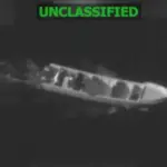 Image of a targeted boat released by SOUTHCOM. Photo:X/@Southcom.