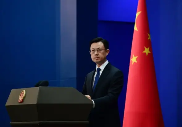 Chinese Foreign Ministry spokesperson Guo Jiakun. Photo: X/@MFA_China.