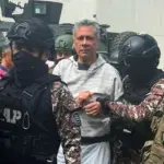 By orders of President Daniel Noboa, in April 2024 Ecuadorian police officers violently entered the Mexican Embassy in Quito and kidnapped Glas even though he had received asylum from the then government of Andrés Manuel López Obrador. Photo: EFE/File photo.