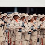Members of the Bolivarian Militia of Venezuela (Milicia Bolivariana) during a military parade. Photo: Monthly Review.