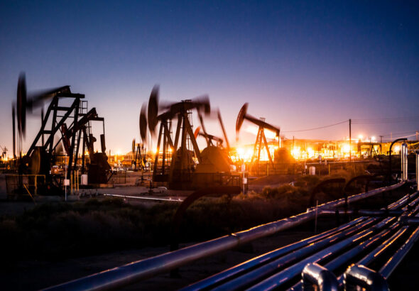 Illustrative image of an oilfield. File photo/Getty Images.