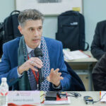 Gabriel Rockhill at the Fourth World Congress on Marxism, in 2025. Photo: X/@GabrielRockhill.