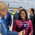 Venezuela's Acting President Delcy Rodriguez upon arrival to the Netherlands to participate in the ICJ session on the Essequibo Territory dispute. Amsterdam, Sunday, May 10, 2026. Photo: EFE.