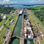 The Panama Canal. Photo: La Nacion/Zuma Press/ContactoPhoto.