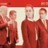 AI-generated composition of Donald Trump and Juan Orlando Hernández in a confrontational stance, with Presidents Claudia Sheinbaum and Gustavo Petro observing over their shoulders. Photo: Diario Red.