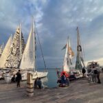 Picture provided on April 23, 2026 shows the Global Sumud Flotilla preparing to set sail for Gaza in Syracuse, Italy. Photo: AP.
