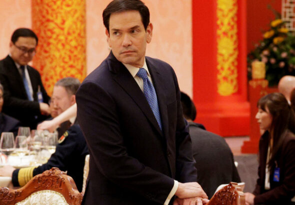 US Secretary of State Marco Rubio attends a state banquet hosted by Chinese President Xi Jinping at the Great Hall of the People on May 14, 2026, in Beijing, China. Photo: Getty Images.