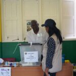 Voters cast ballots at a polling station in Antigua and Barbuda's general elections, held on April 30, 2026. Photo: The Commonwealth.