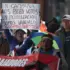 Protest against the neoliberal government of Rodrigo Paz, in La Paz, Bolivia. Photo: Correo del Alba.