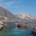 Civilian boats off the coast of Khasab, Oman. File photo.