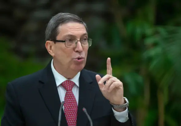 Cuban Foreign Minister Bruno Rodríguez. File photo.