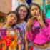 CAPTION: Children at the El Panal Commune in Caracas flash the Maduro victory sign. Photo: Roger D. Harris.