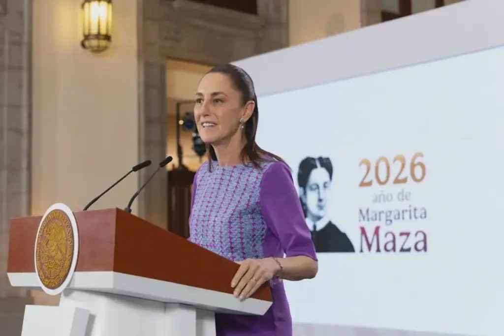 Mexican President Claudia Sheinbaum. X/@ActualidadRT.