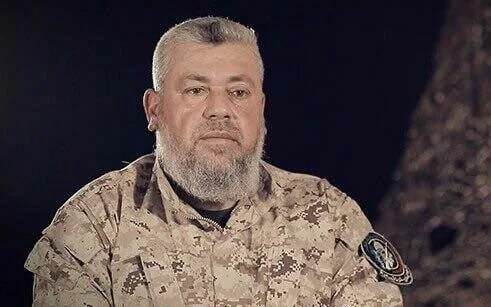 The Combo Picture Shows Martyred Commander of Hamas Military Wing Izz Al-Din Al-Haddad and Irgc’s Sign. Photo: The Telegraph..