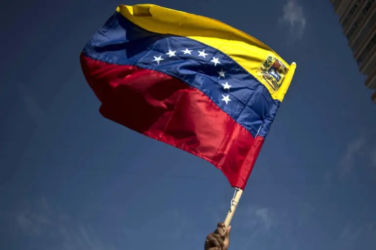The national flag of Venezuela. Photo: Sovereign Media.