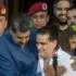 Venezuelan President Nicolás Maduro embracing Alex Saab, a close ally and Colombian businessman, upon Saab's return to Venezuela following a prisoner exchange with the United States in December 2023. Photo: Leonardo Fernandez Viloria/Reuters.