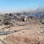 Wreckage and remains of a US F-15 fighter jet, shot down by Iranian defense forces in Isfahan, on April 5, 2026. Photo: PressTV.