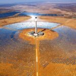A view of the Redstone Concentrated Solar Thermal Power Project near Postmasburg in Northern Cape Province of South Africa on Aug 20, 2024. Photo: XINHUA.