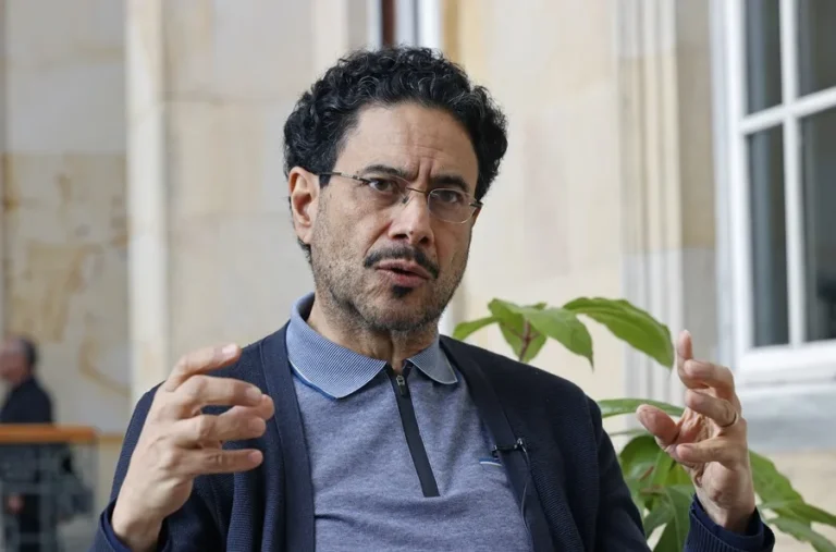 Colombian Senator Iván Cepeda, presidential candidate for the left coalition Historic Pact. Photo: EFE.