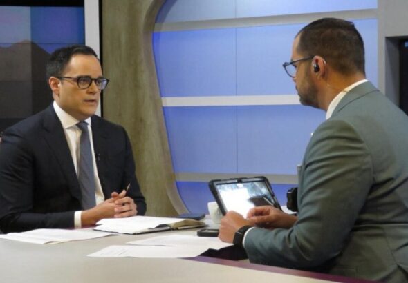 Venezuelan Economy and Finance Vice President Calixto Ortega. Photo: Radio Miraflores.