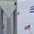 The US embassy in Havana, Cuba. Photo: EFE/Ernesto Mastrascusa.