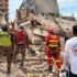 International rescue teams inspect a building in Caracas after the double earthquake of last Wednesday, June 24, 2026. Photo: FB/@MinisterioDefensaESP.