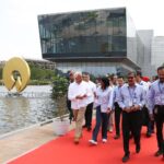Venezuelan Acting President Delcy Rodríguez visits Reliance Industries' Jamnagar refinery in India on Friday, June 5, 2026. Photo: Raul Romero/Venezuelan Presidential Press.
