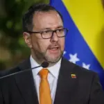Venezuela’s FM Yvan Gil. Photo: X.