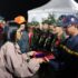 Venezuelan Acting President Delcy Rodríguez recognizes the work of rescue volunteers at a ceremony, July 3, 2026. Photo: Con el Mazo Dando.