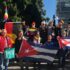 Australian activists call for Australia to do more to help Venezuela after the June 24 earthquakes, July 4, Gadigal Country. Photo: Coral Wynter.