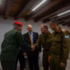 Yoed Magen, head of the Zionist entity's delegation to Venezuela, shakes hands with Venezuelan authorities. Photo: IDF.