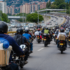 Large number of motorcyclists traveling on Caracas highways to deliver solidarity aid to La Guaira, the hardest-hit area in the June 24 double earthquake in Venezuela. Photo: Ciudad Valencia.