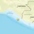 A map displaying the epicenter of a magnitude 7.3 earthquake that struck in the Pacific Ocean off the coast of Chiapas, Mexico, near the Guatemala border on Friday, July 17, 2026. Photo: bdnews24.com.