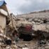 A Venezuelan flag hangs surrounded by debris, in the aftermath of the June 24 earthquakes, in Caraballeda, La Guaira state, Venezuela, July 9, 2026. Photo: Leonardo Fernandez Viloria/Reuters.