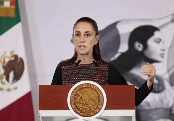 The Mexican President demanded that the U.S. administration present concrete evidence in case of supporting any criminal charge against Mexican citizens. Photo: EFE.