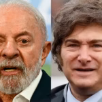 Argentine President Javier Milei and Brazilian President Luiz Inácio Lula da Silva in a file photo. Photo: AFP.